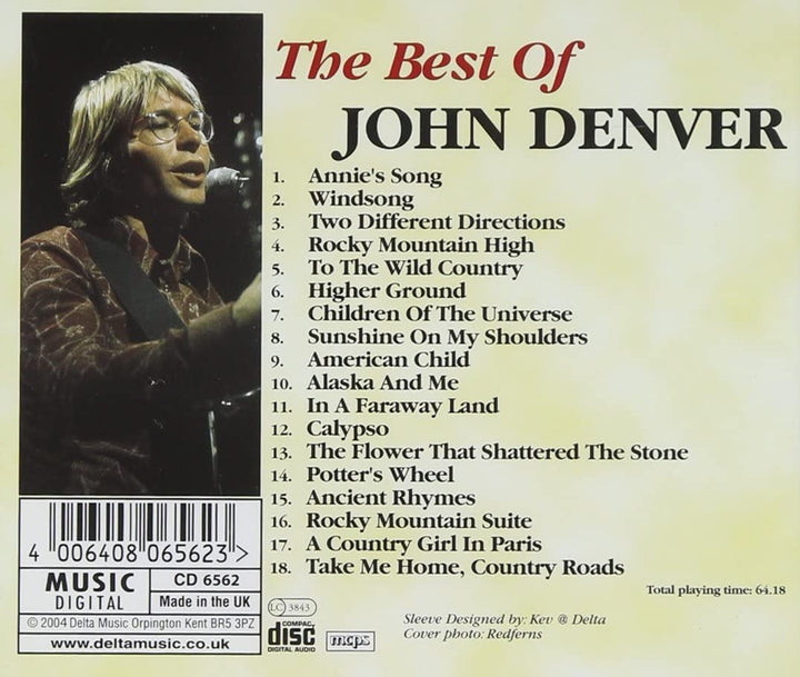 The Best of John Denver [Audio CD]