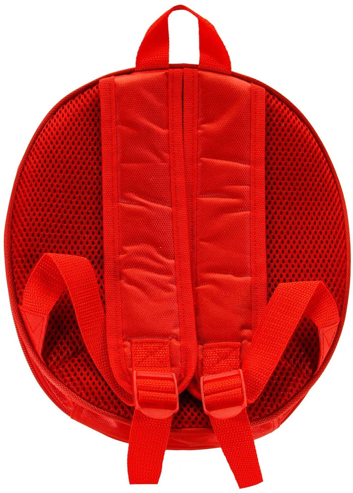 Spiderman Spid Face-Eggy Backpack, Red