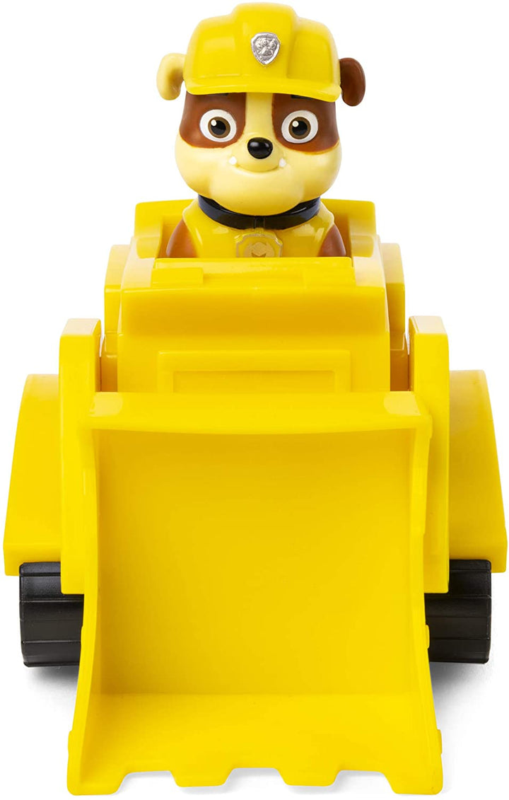 Paw Patrol 6054435 Schutt-Bulldozer-Fahrzeug mit Sammelfigur