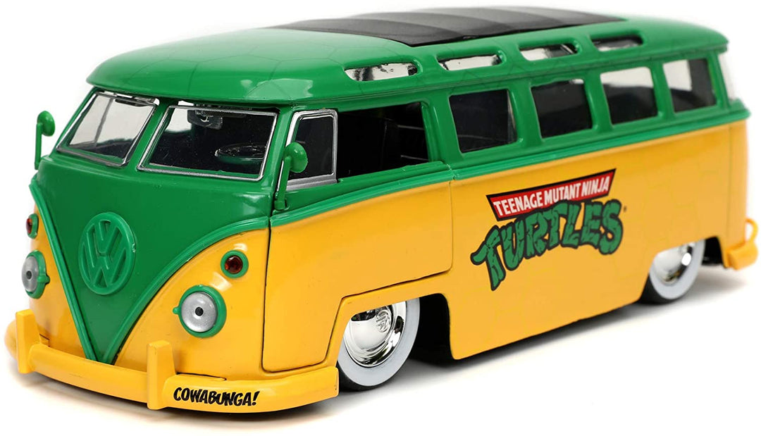 Jada TMNT - Leonardo & 1962 VW Bus - 1:24