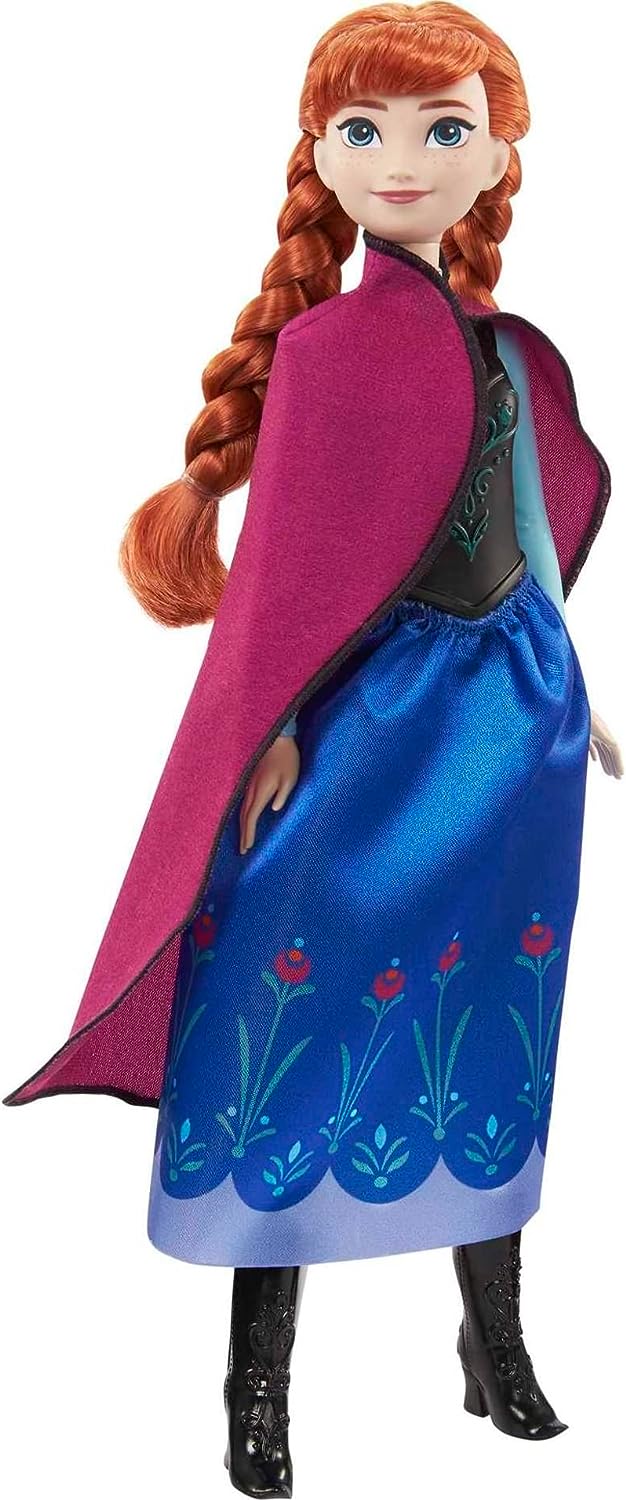 Disney Frozen Toys, Anna Fashion Doll with Signature Clothing and Accessories