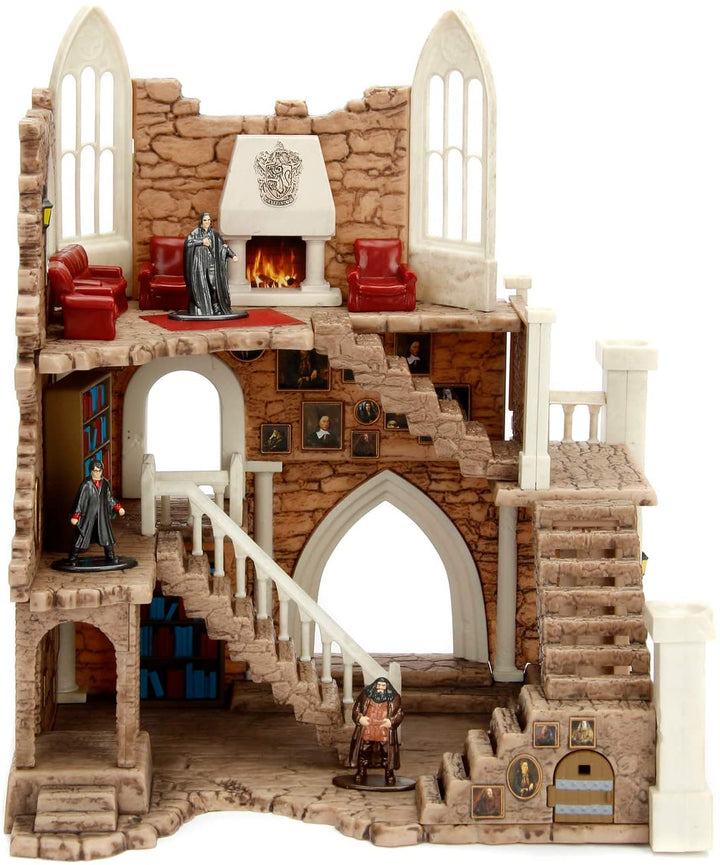 Jada - Harry Potter - 253185001 - Gryffindor Tower Playset + 2 Metal Figurines, 4 cm