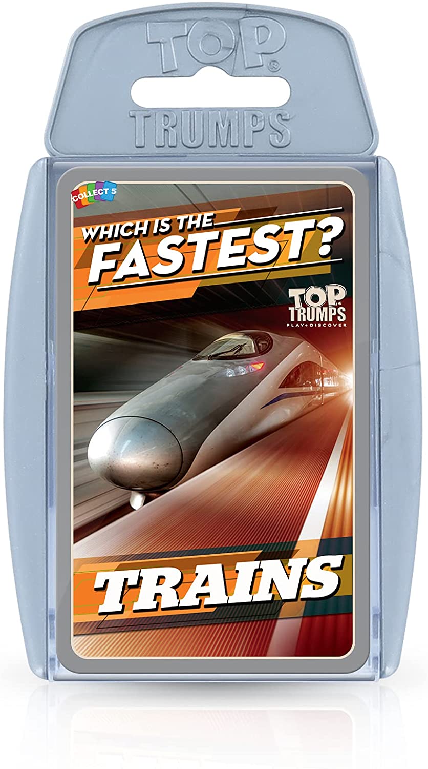 Trains Top Trumps Card Game