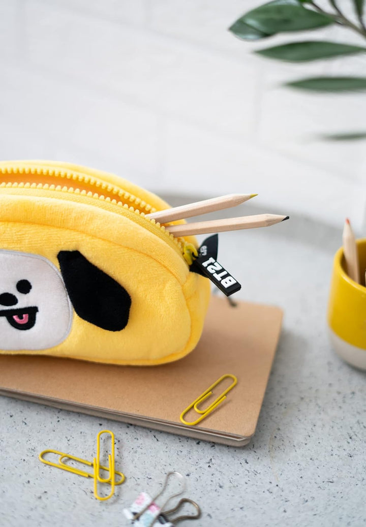 Grupo Erik BT21 Official Merchandise - BT21 Pencil Case - BT21 Chimmy Pencil Cas