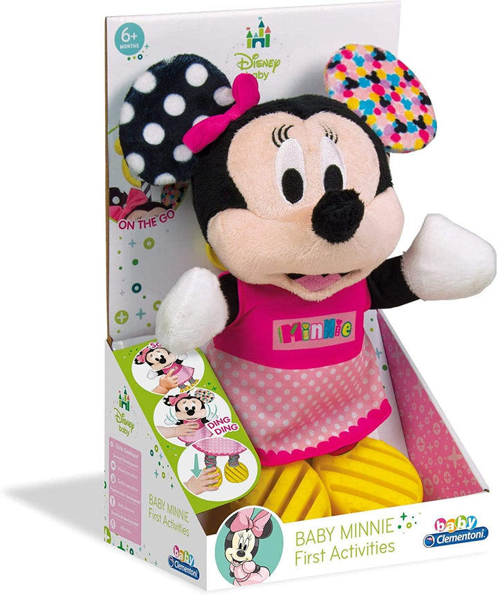 Clementoni 17164 Disney Baby Minnie First Activities Plush