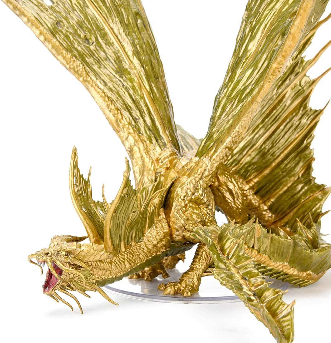 D&amp;D: Icons of The Realms: Gold Dragon Premium-Figur für Erwachsene