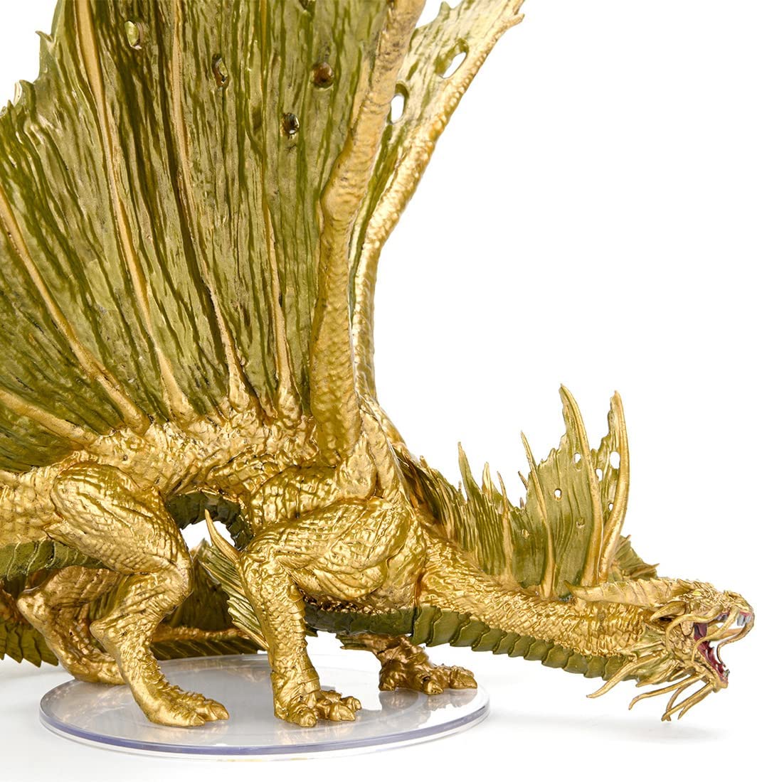 D&amp;D: Icons of The Realms: Gold Dragon Premium-Figur für Erwachsene