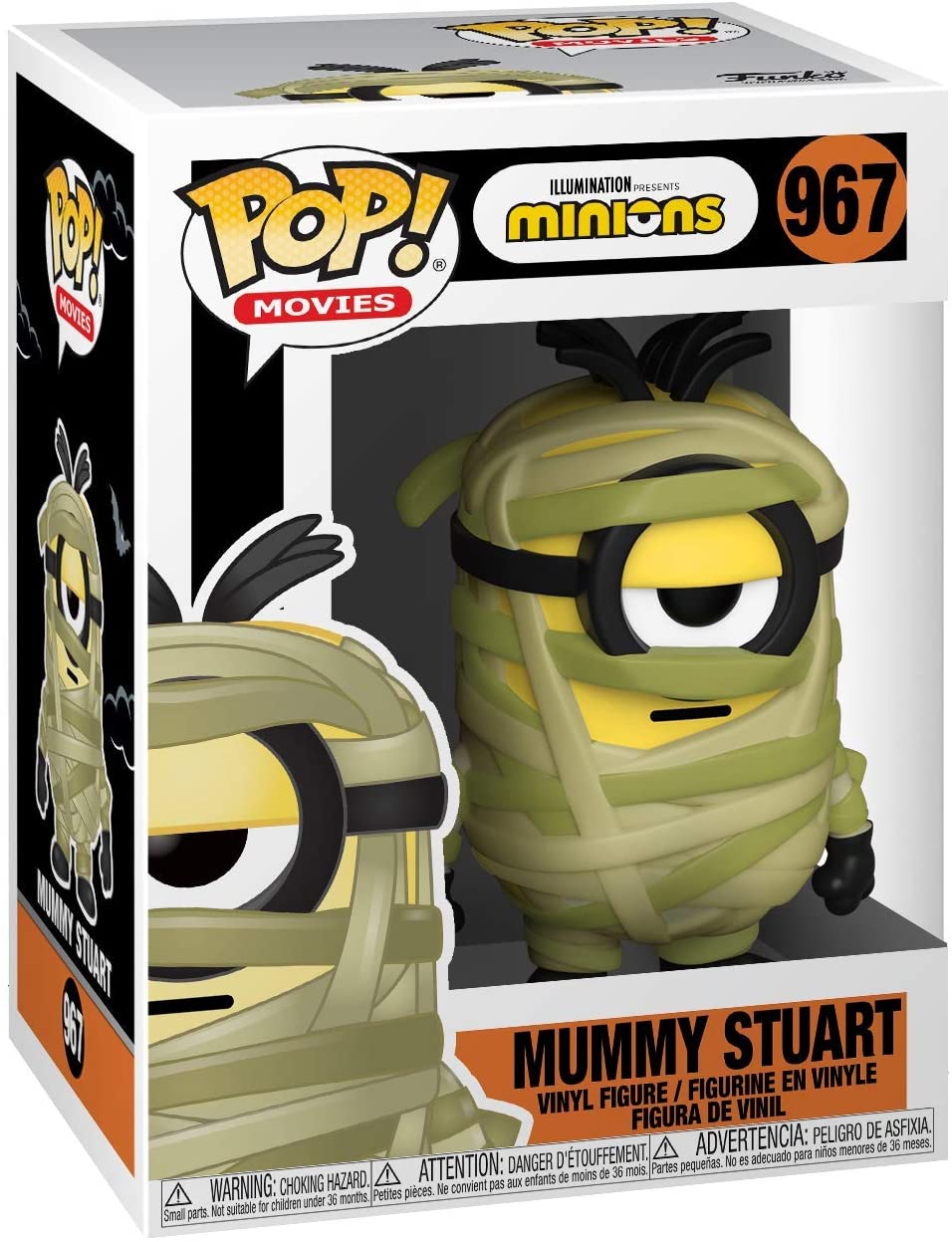 Illumination presenta Minions Mummy Stuart Funko 49788 Pop! Vinile #967