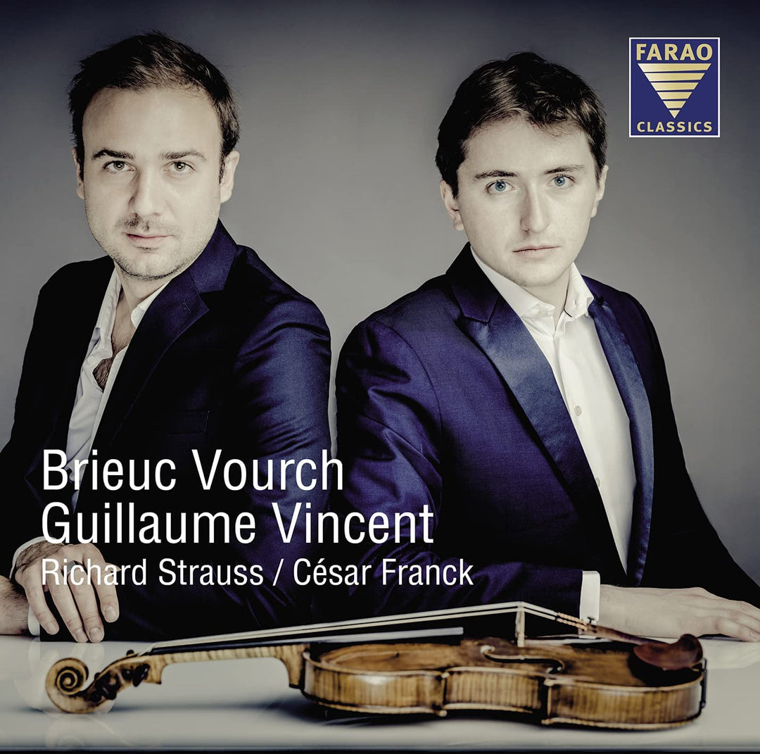 Strauss & Franck Violin Sonata [Brieuc Vourch; Guillaume Vincent] [Farao Classics: B108112] [Audio CD]