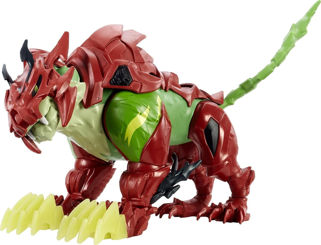 ?He-Man und The Masters of the Universe Battle Cat-Actionfiguren basierend auf Anima