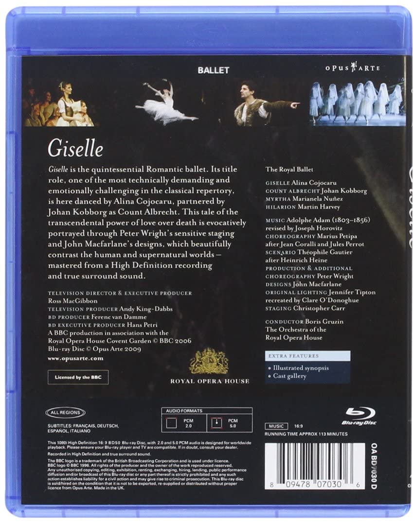 Adam: Giselle [2009] [Region Free] - [Blu-Ray]