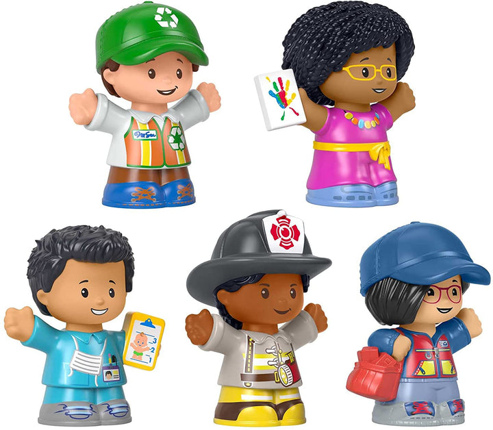 Fisher-Price Little People Community Heroes, Figurenset mit 5 Figuren