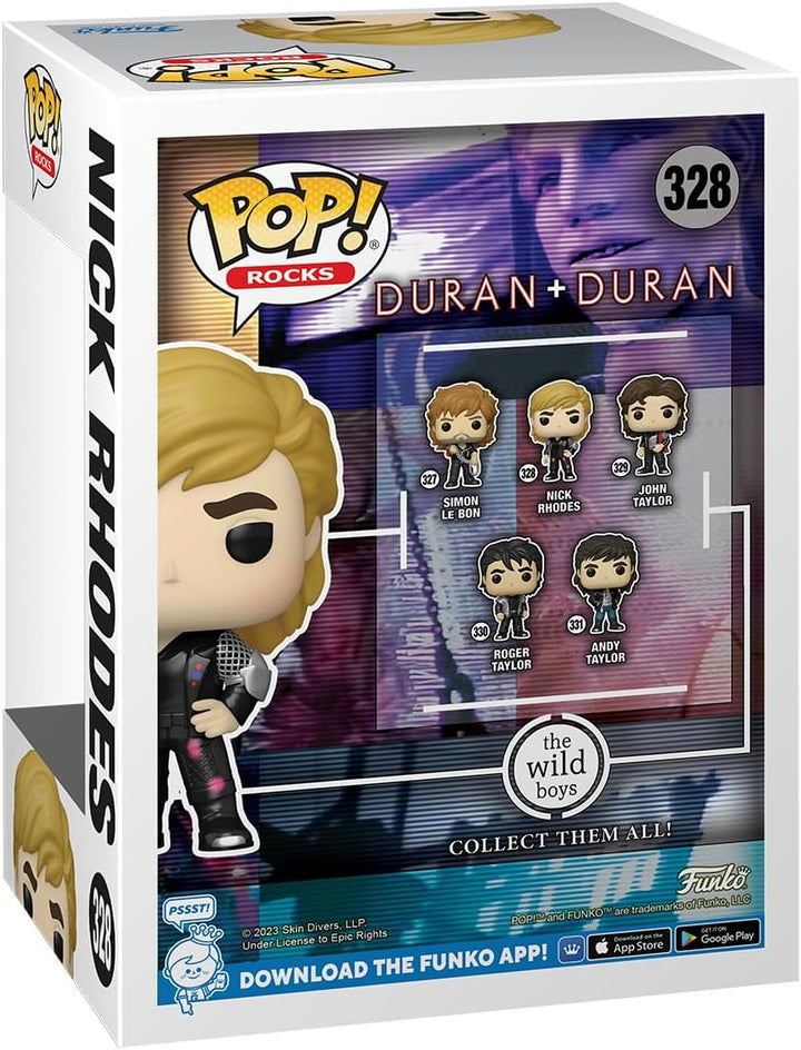 Duran Duran - Wild Boys Nick Rhodes Funko 64053 Pop! Vinyl #328