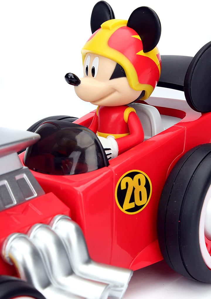 Jada 253074005 Mickey Roadster Racer, 19 cm, Infrared Control, Suitable for Ages