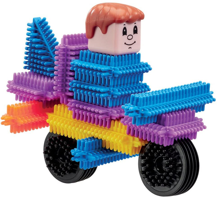 Stickle Bricks TCK07000 Hasbro Stick Fun Tub, Mehrfarbig