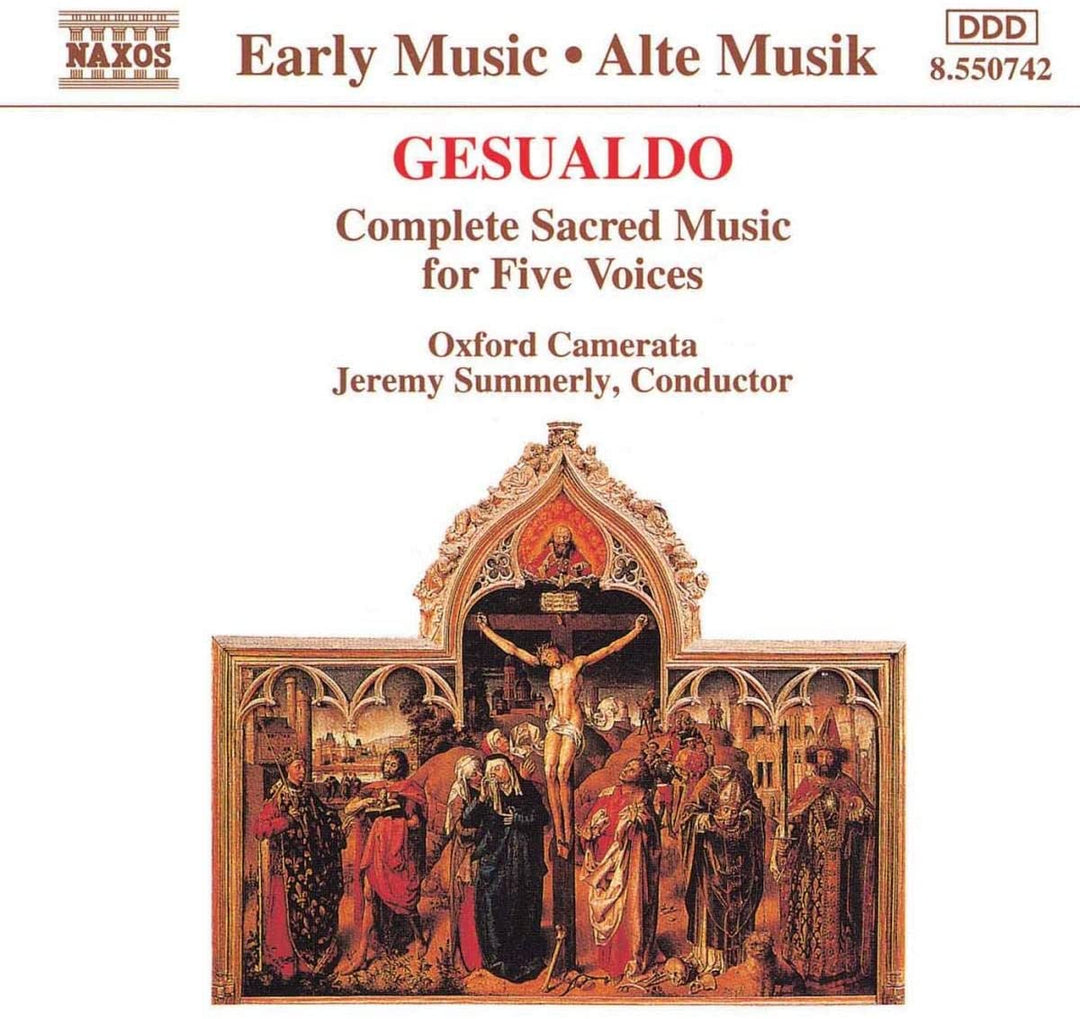 Gesualdo: Complete Sacred Music for Five Voices - Carlo Gesualdo [Audio CD]