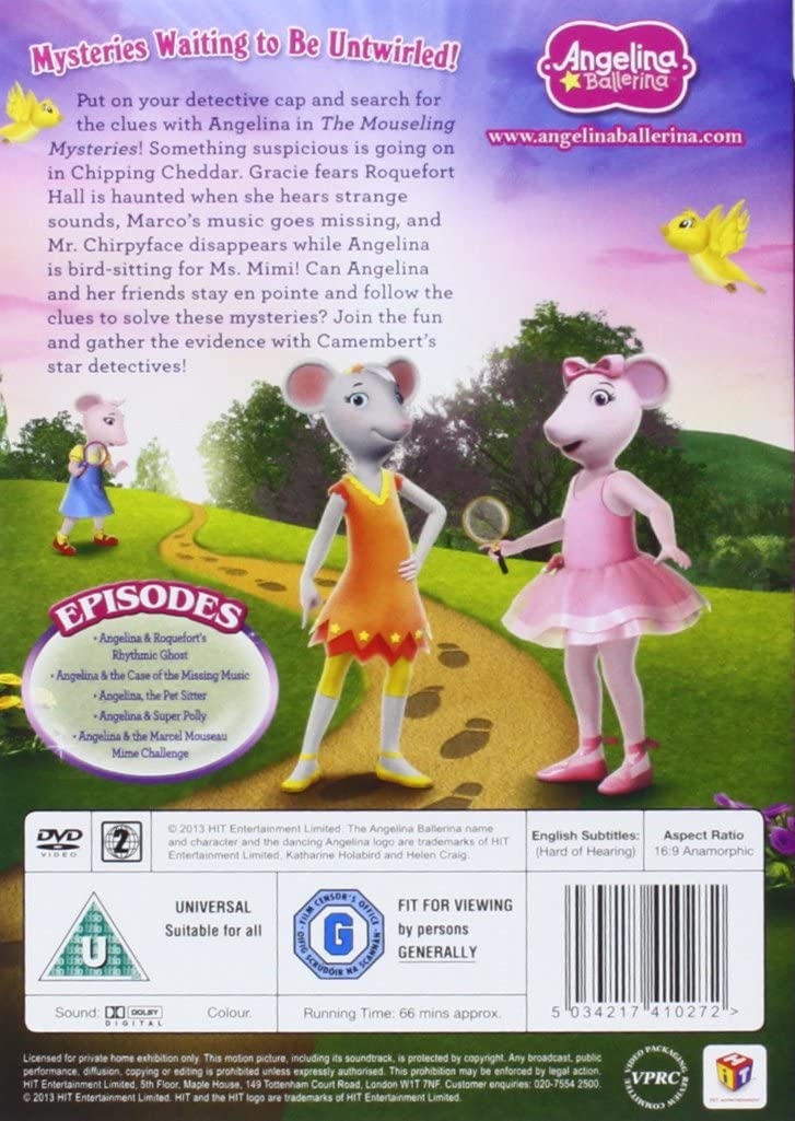 Angelina Ballerina: Mouseling Mysteries