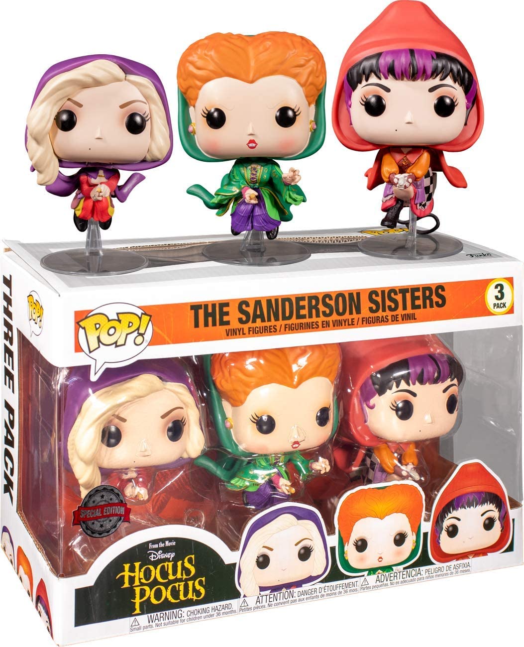 Disney Hocus Pocus – Die Sanderson Sisters Exclusive Funko 49616 Pop! Vinyl
