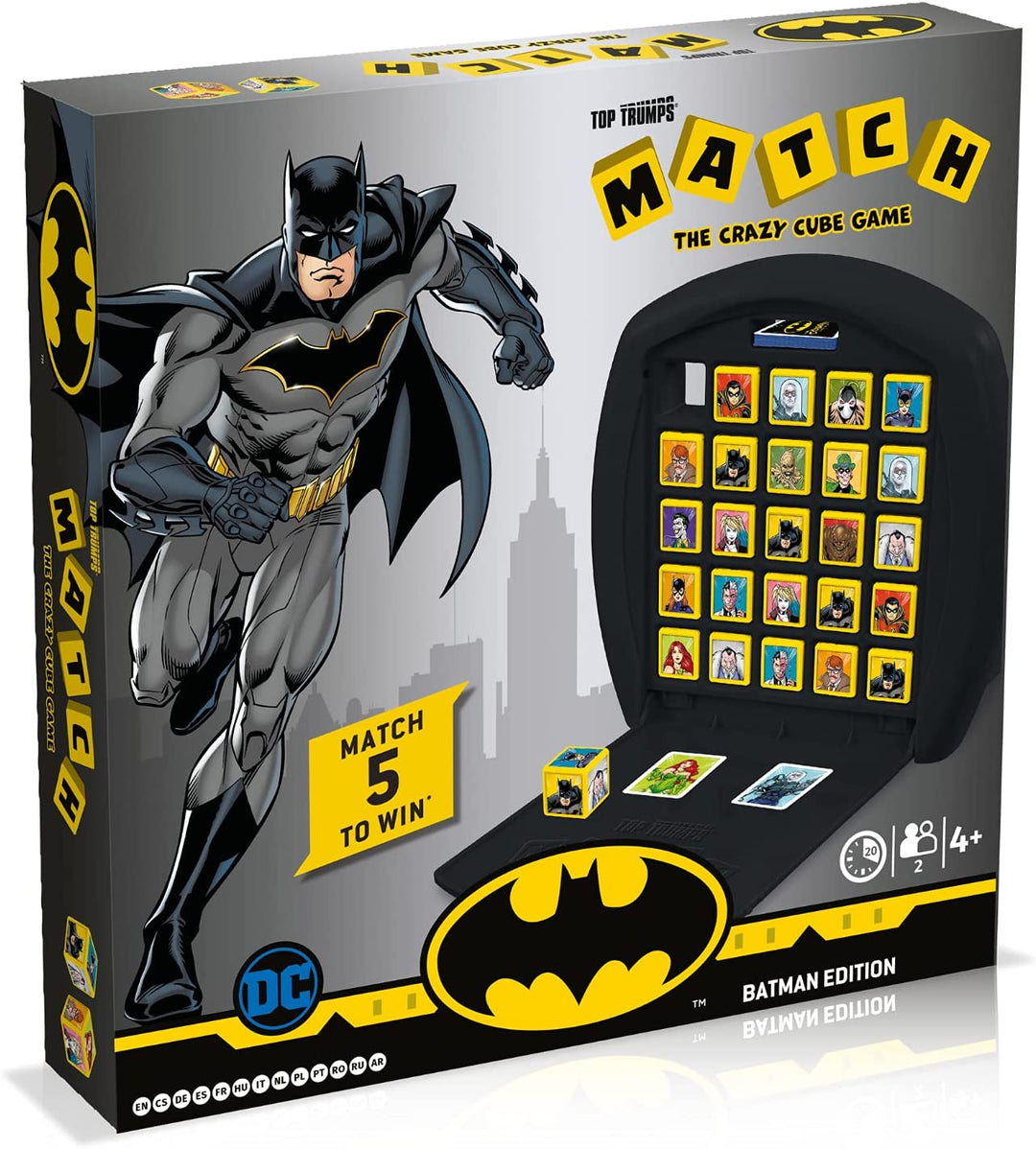 Batman Top Trumps Match Board Game