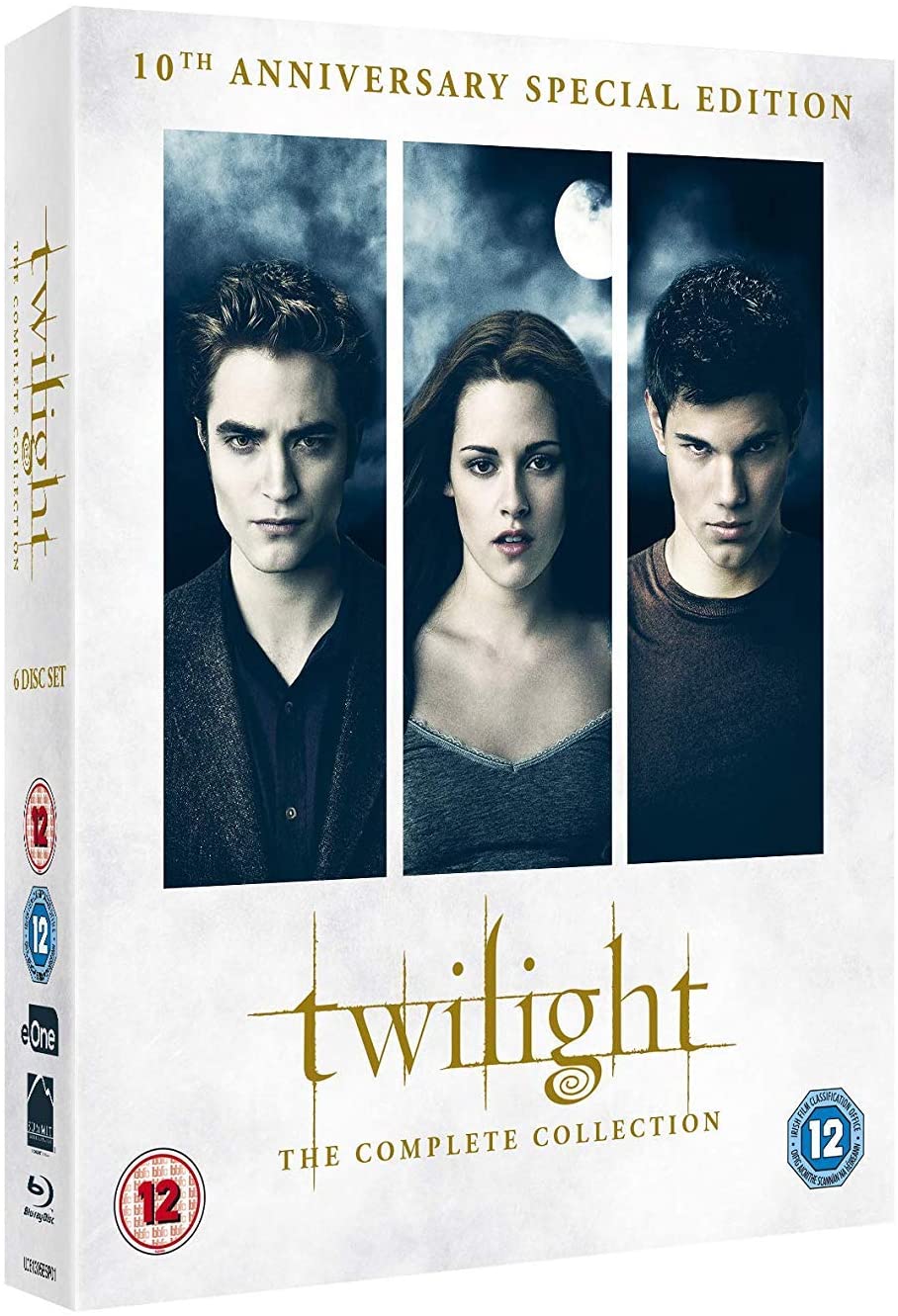 The Twilight Saga - The Complete Collection: 10th Anniversary [2018] - Romance/Fantasy [Bli-ray]