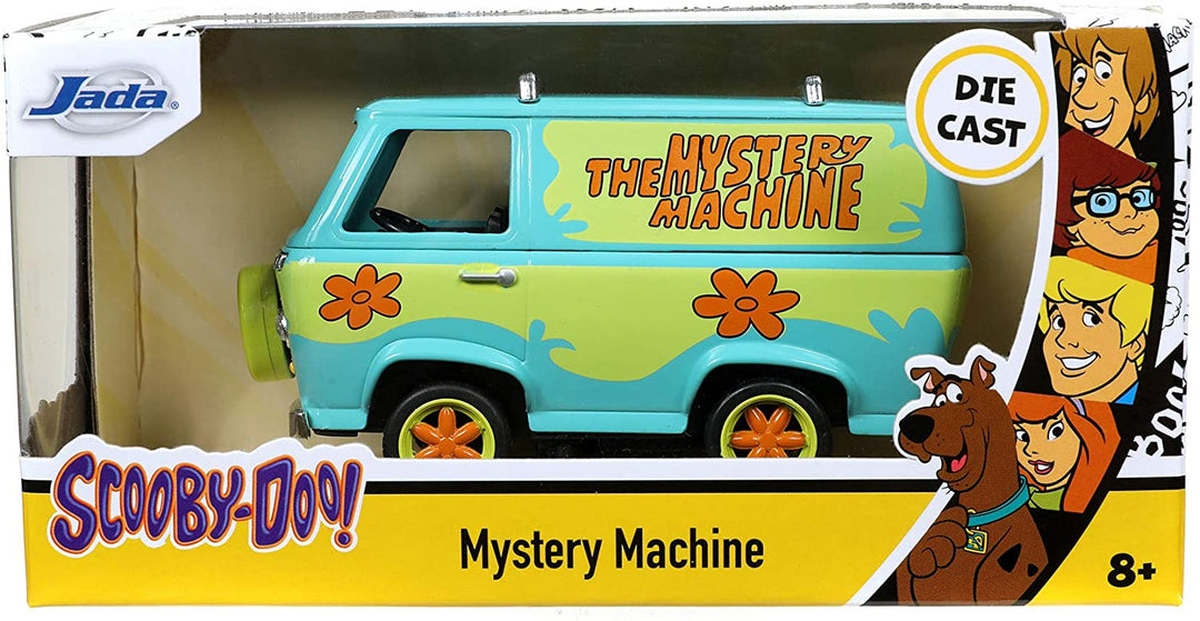 Jada Toys 253252011 Scooby Doo 1:32 Mystery Machine Vehicle, Multi