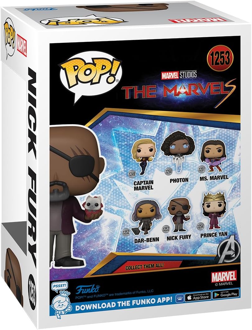 The Marvels - Nick Fury Funko 67640 Pop! Vinyl #1253