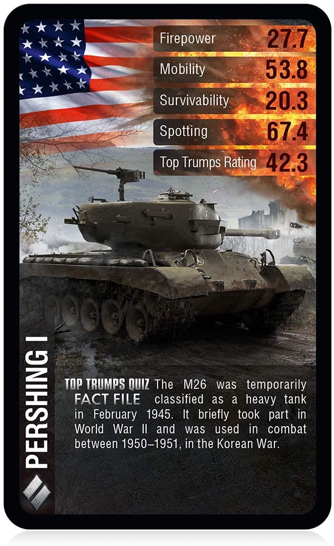 World of Tanks Top Trumps Specials Kartenspiel