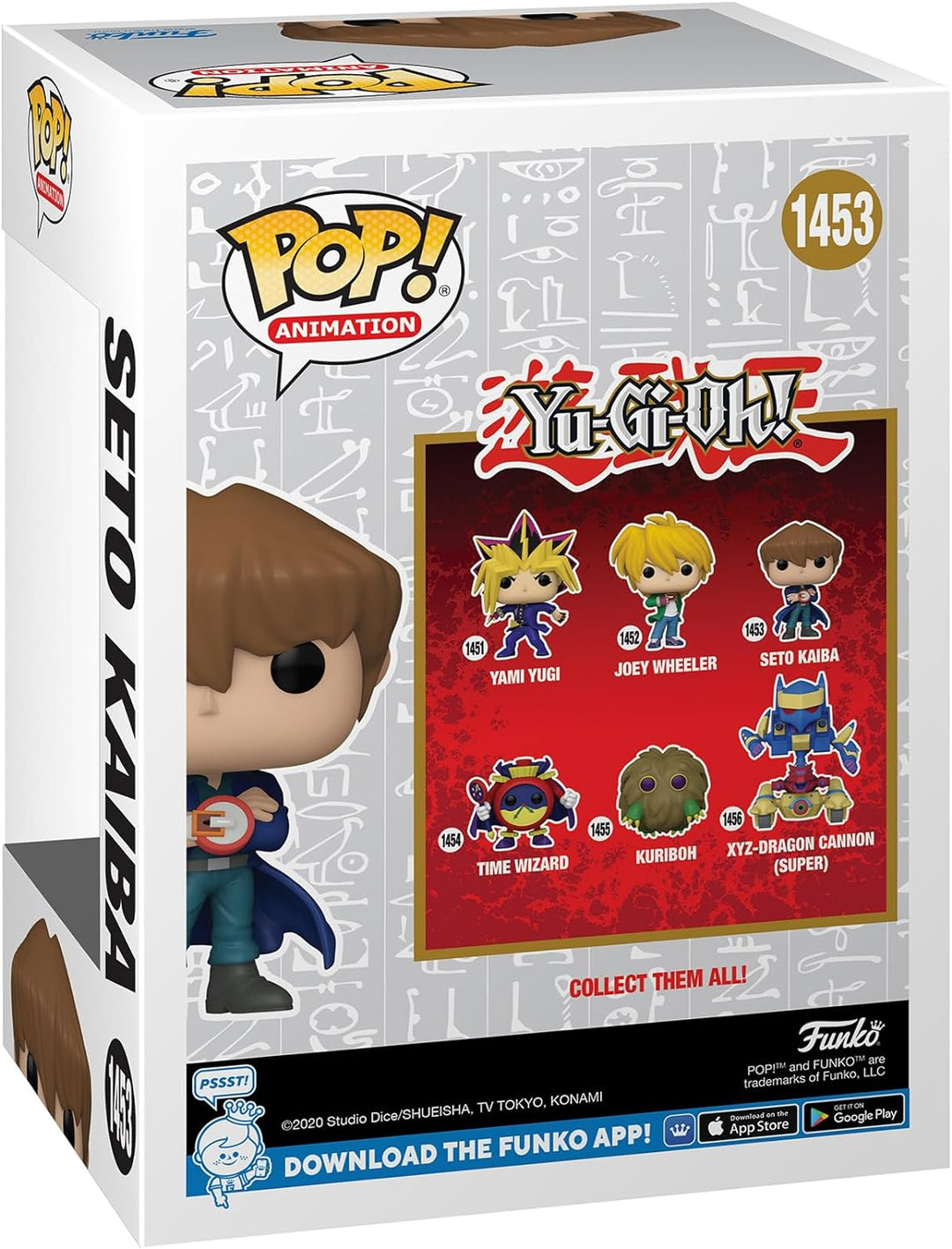 Funko POP! Animation: Yu-Gi-Oh!- Seto Kaiba - (DK) - Collectable Vinyl Figure