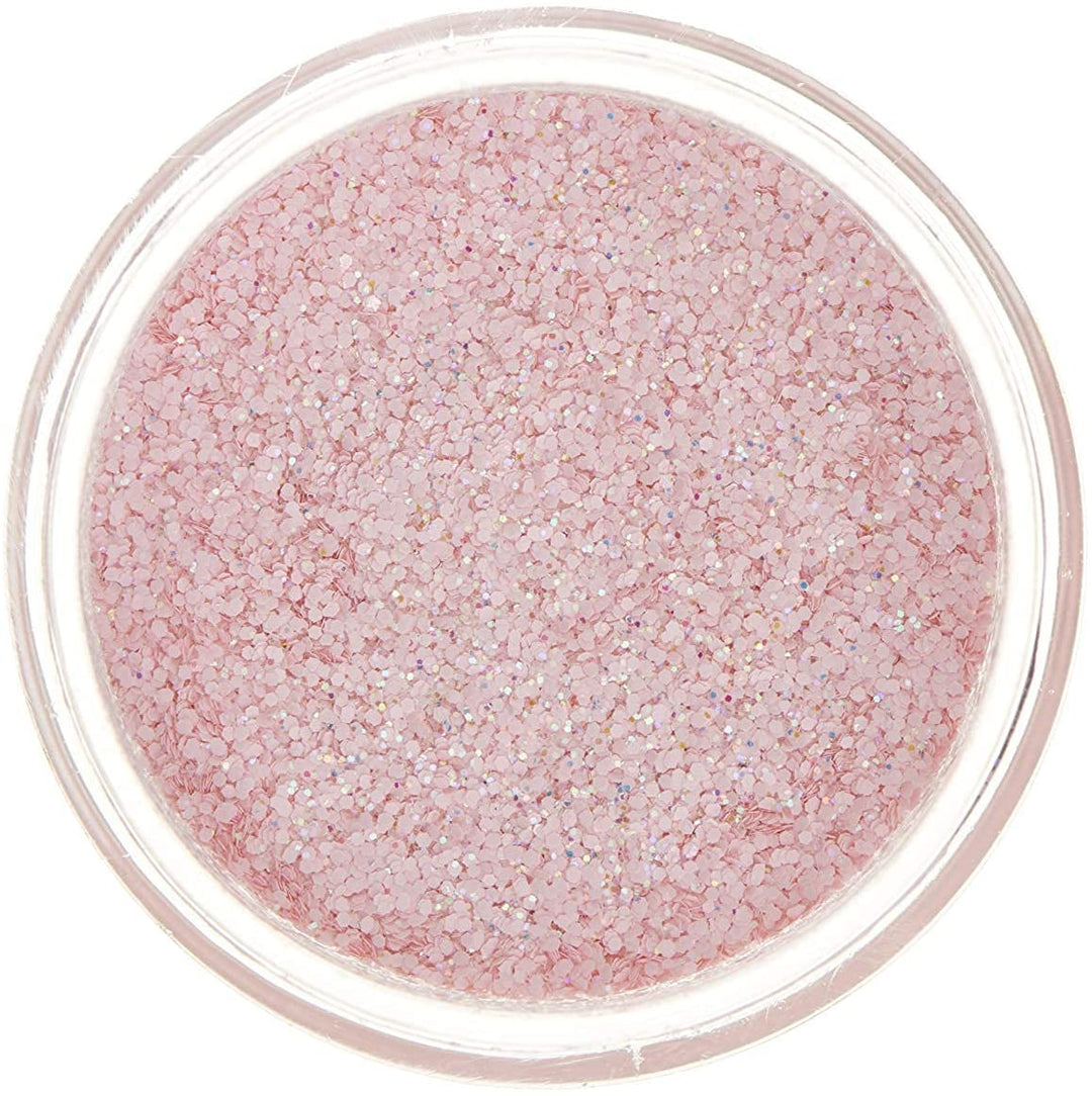 Pastell-Glitzerstreuer von Moon Glitter – Babyrosa – kosmetischer Festival-Make-up-Glitzer für Gesicht, Körper, Nägel, Haare, Lippen – 5 g