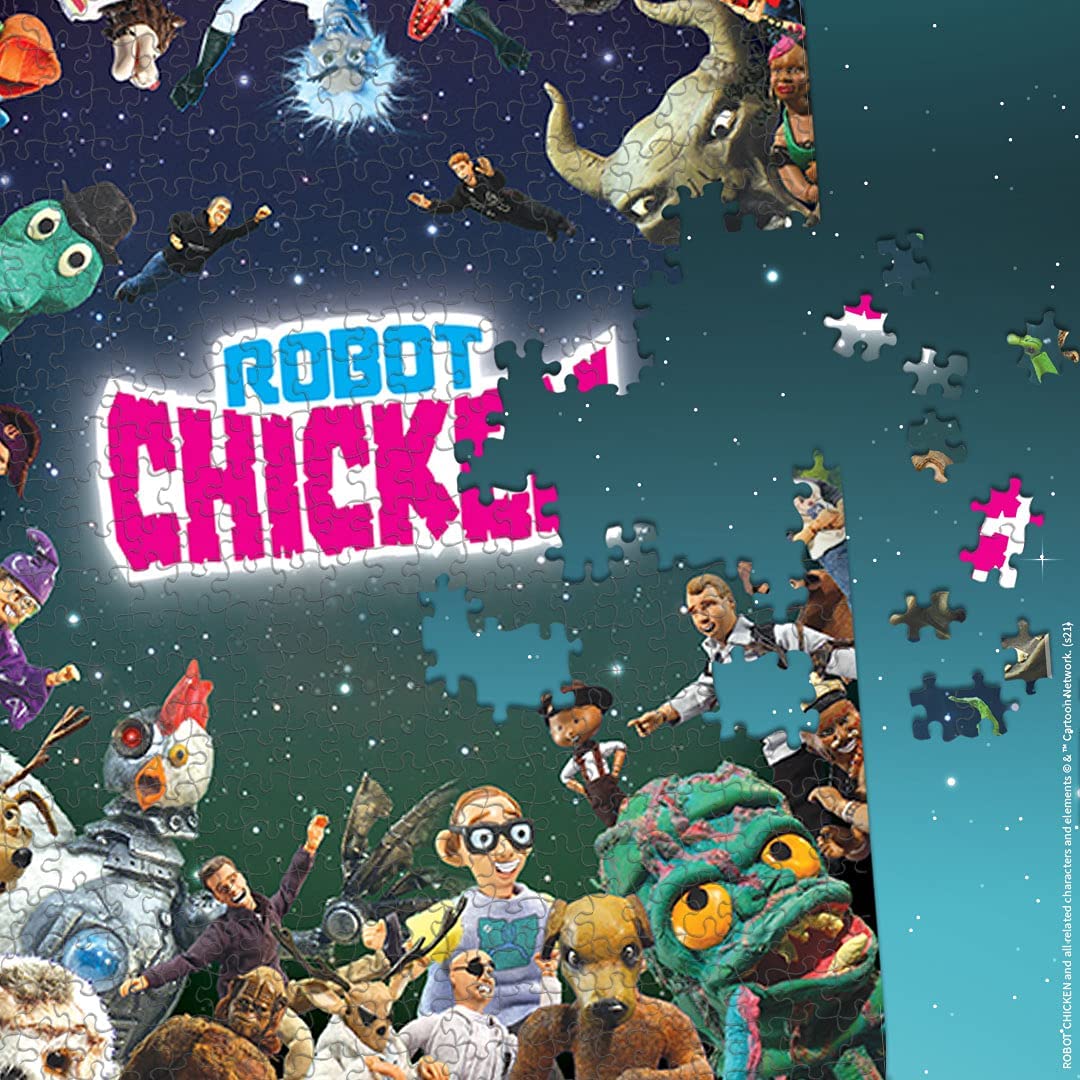 USAopoly Robot Chicken „It was Only a Dream“, 1000-teiliges Puzzle, 19" x 27"