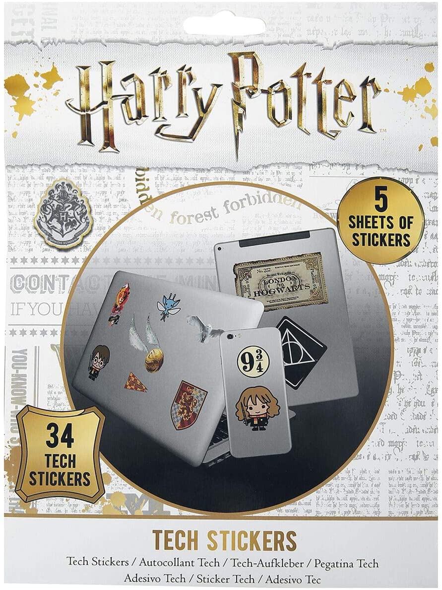 HARRY POTTER TS7407 34 Stickers Kit, Multi-Colour