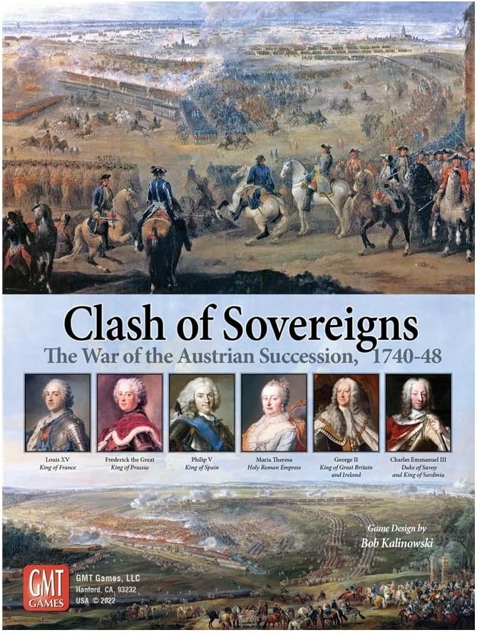 GMT: Clash of Sovereigns, The War of Austrian Succession, 1740-48