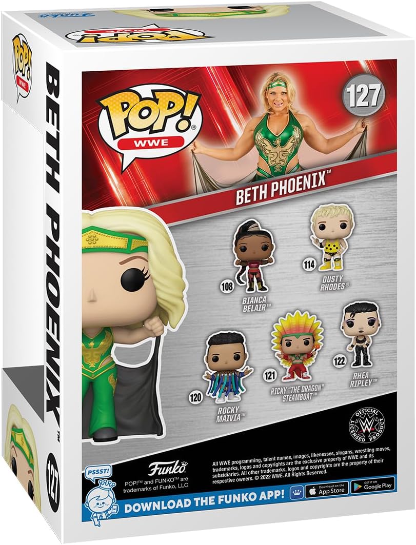 WWE: Beth Phoenix Funko 72230 Pop! Vinyl #127