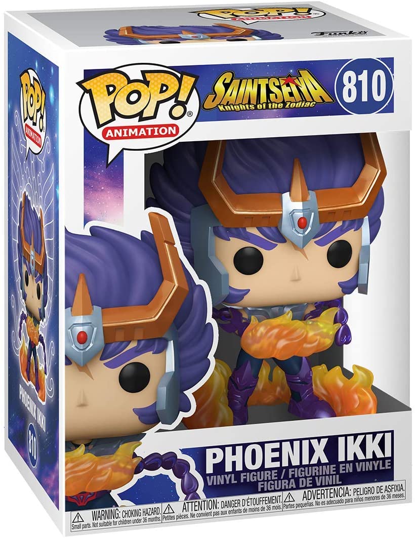 Saint Seiya I Cavalieri dello Zodiaco Fenice Ikki Funko 47692 Pop! Vinile #810