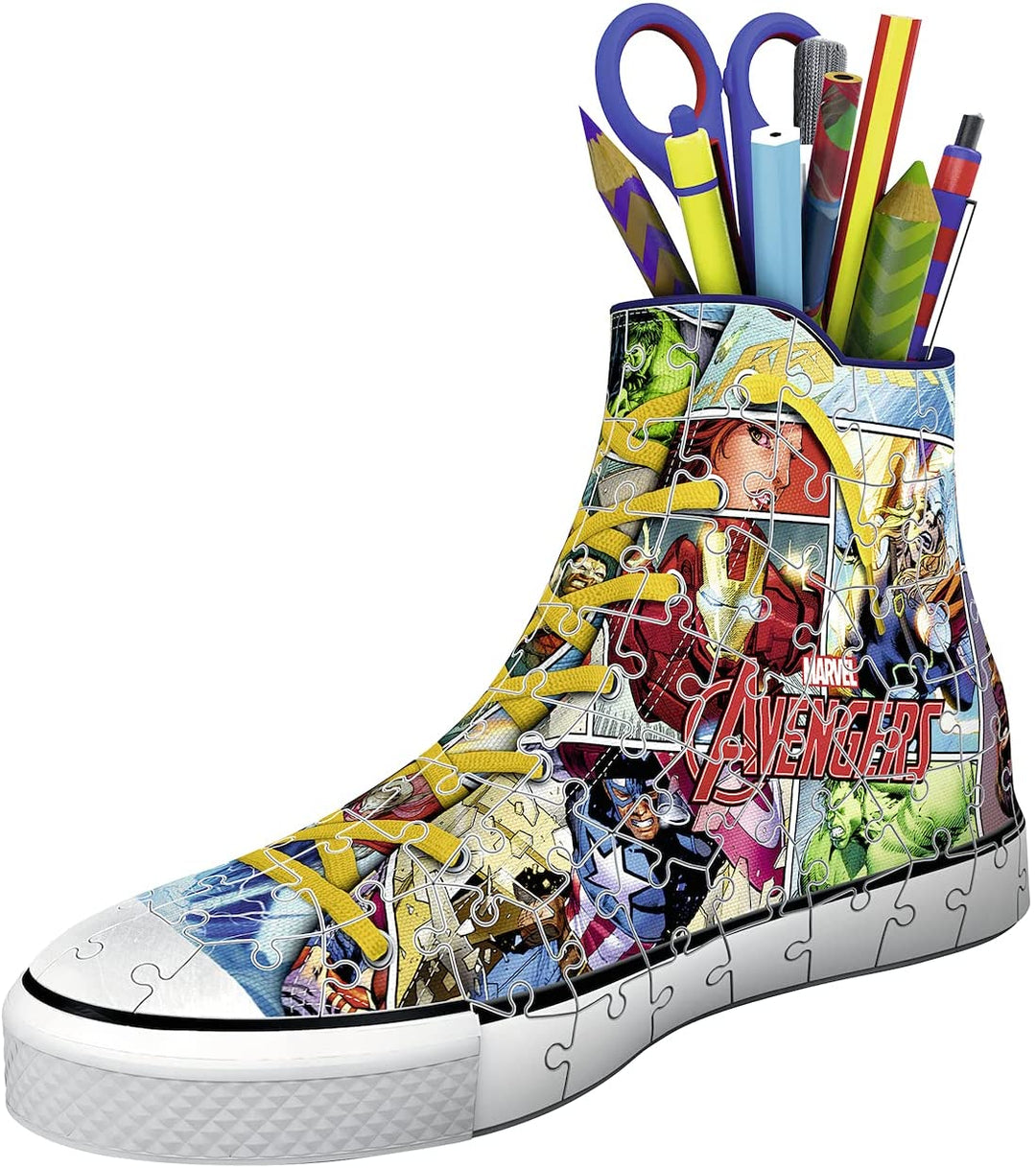 Ravensburger Marvel Comic Book Sneaker 108-teiliges 3D-Puzzle