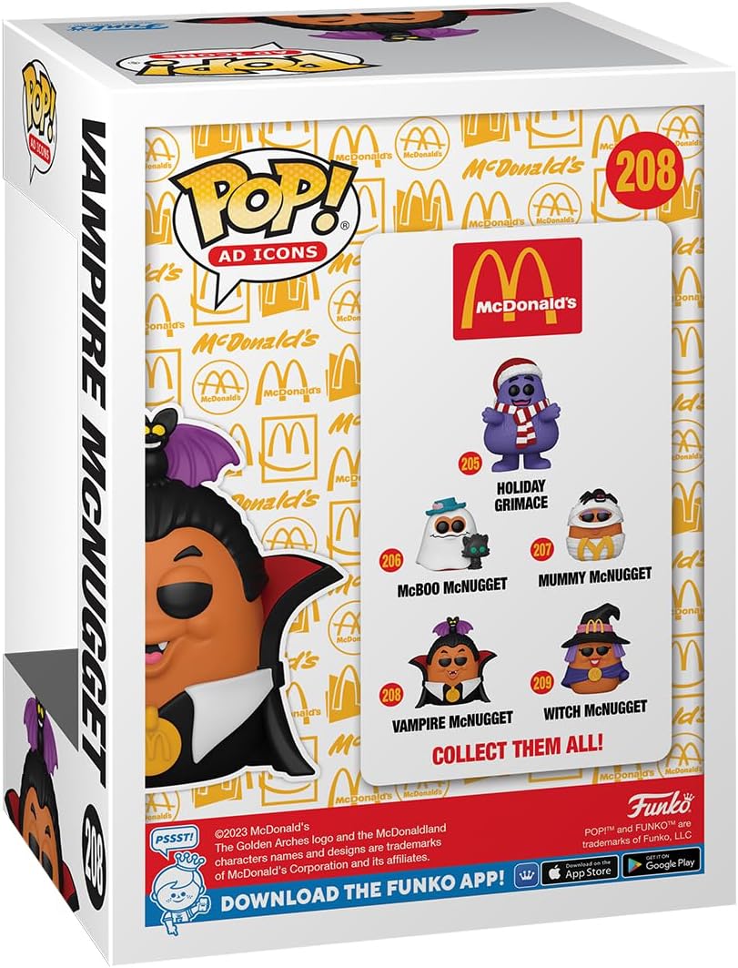 Ad Icons: McDonalds - Nugget - NB - Vamp Funko 74068 Pop! Vinyl #208