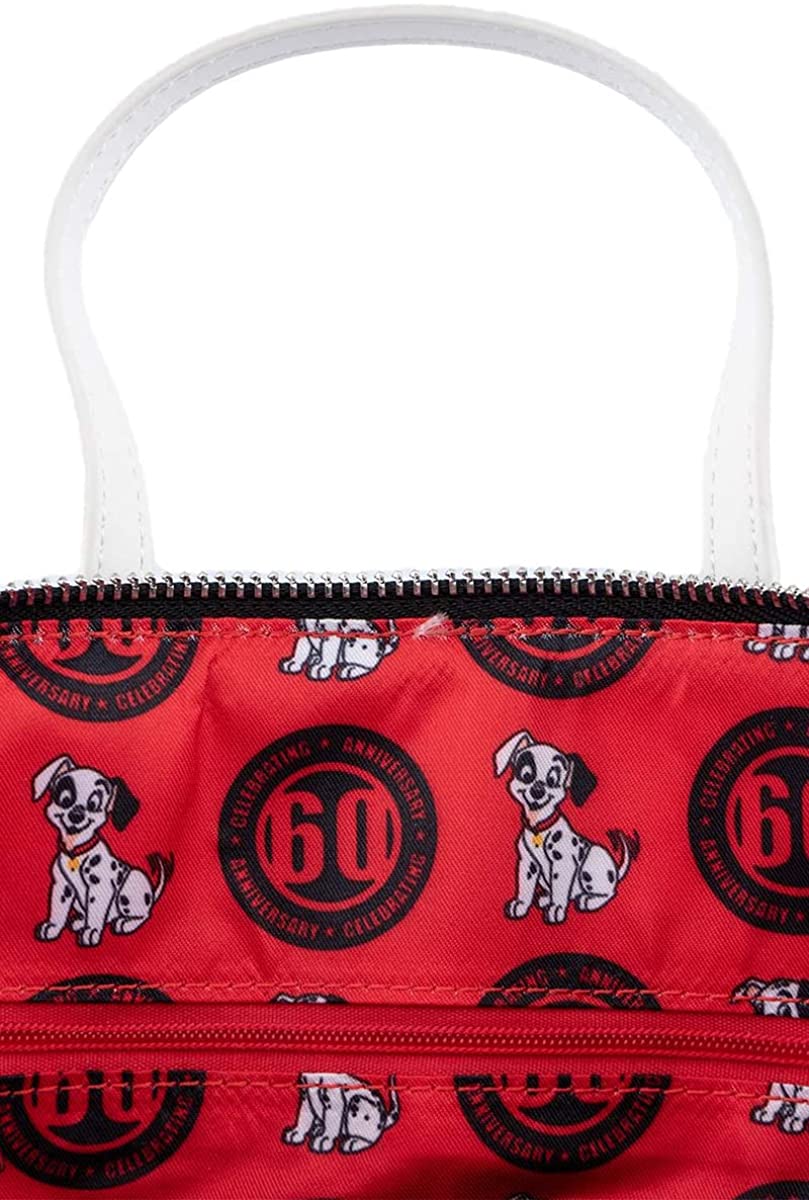 Loungefly 101 Dalmatians 60th Anniversary Patch Umhängetasche aus Kunstleder