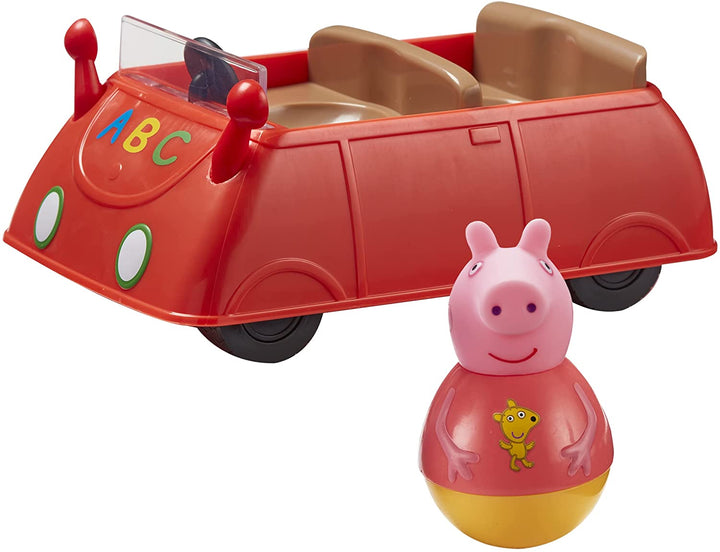 Peppa Pig Weebles Push-Along Wobbly Car