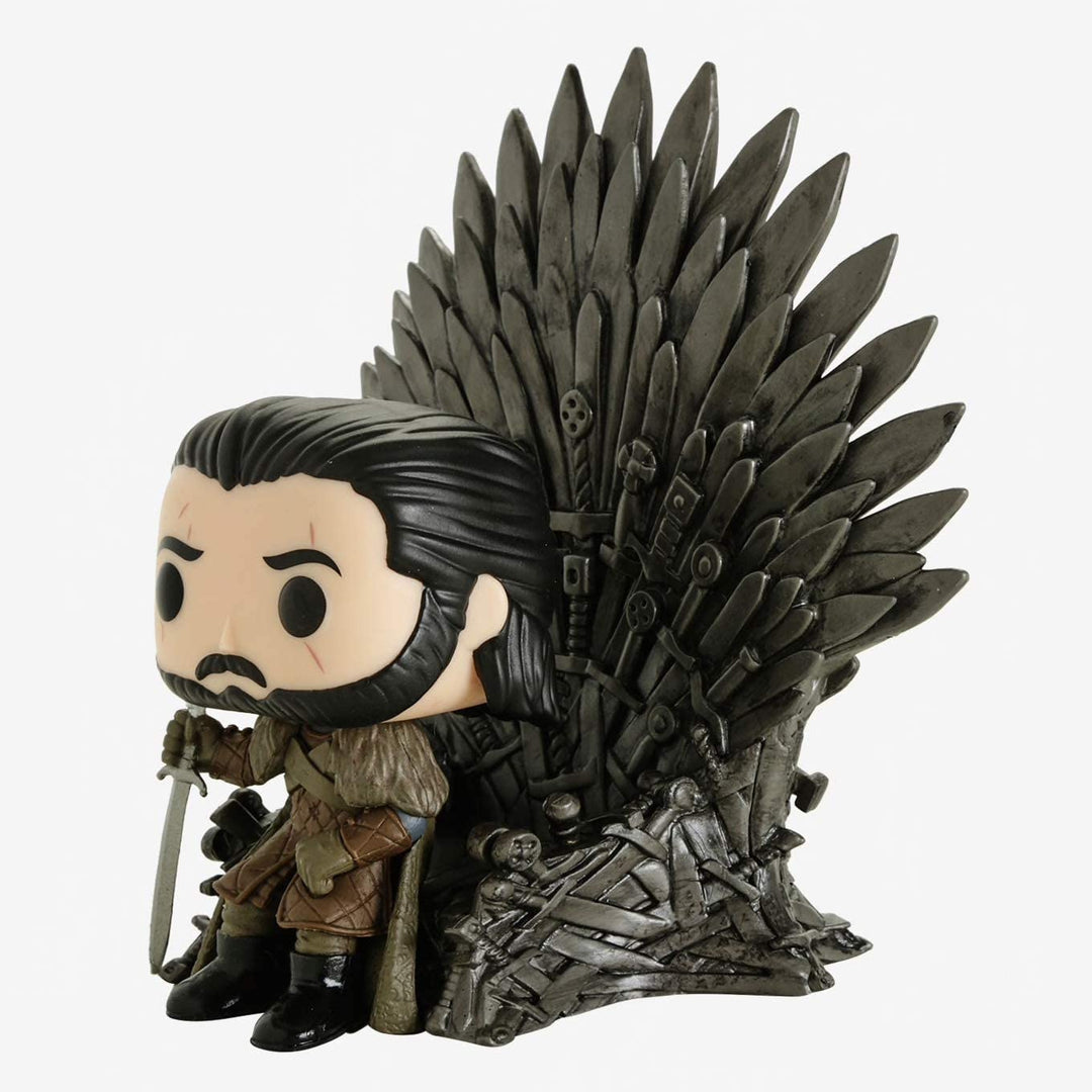 Deluxe: Game S10: Jon Snow Sitting on Iron Throne Funko 37791 Pop! Vinyl #72