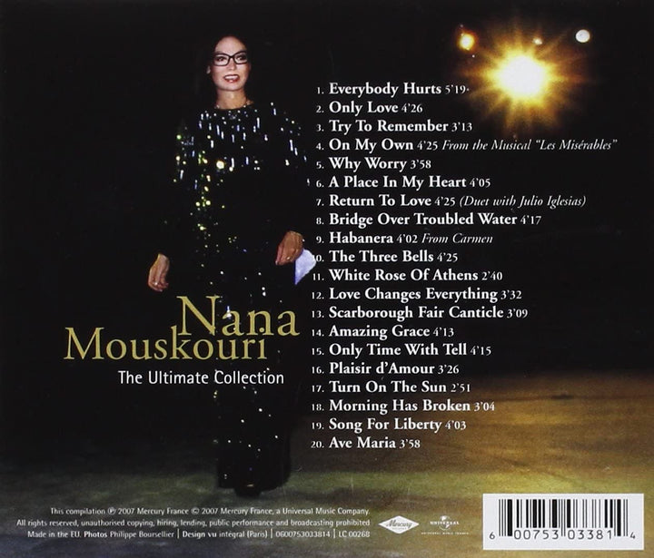 The Ultimate Collection - Nana Mouskouri [Audio CD]