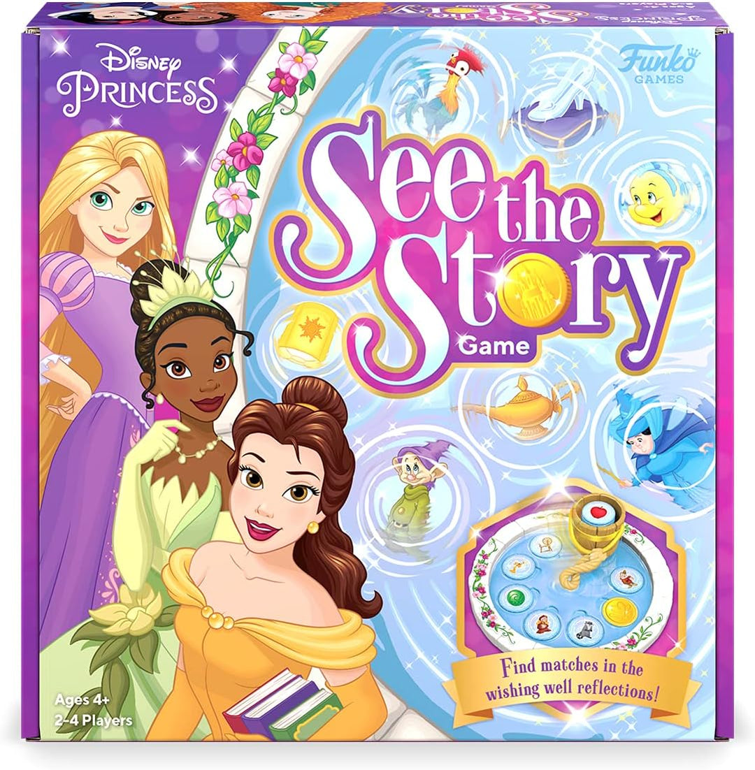 Funko 53754 Signature Games: Disney Princess See The Story Game