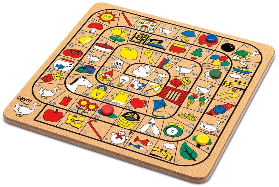 Cayro – Parchis und Oca Metal Box – Traditionelles Spiel – Brettspiel – Entwicklung kognitiver Fähigkeiten – Brettspiel (752)