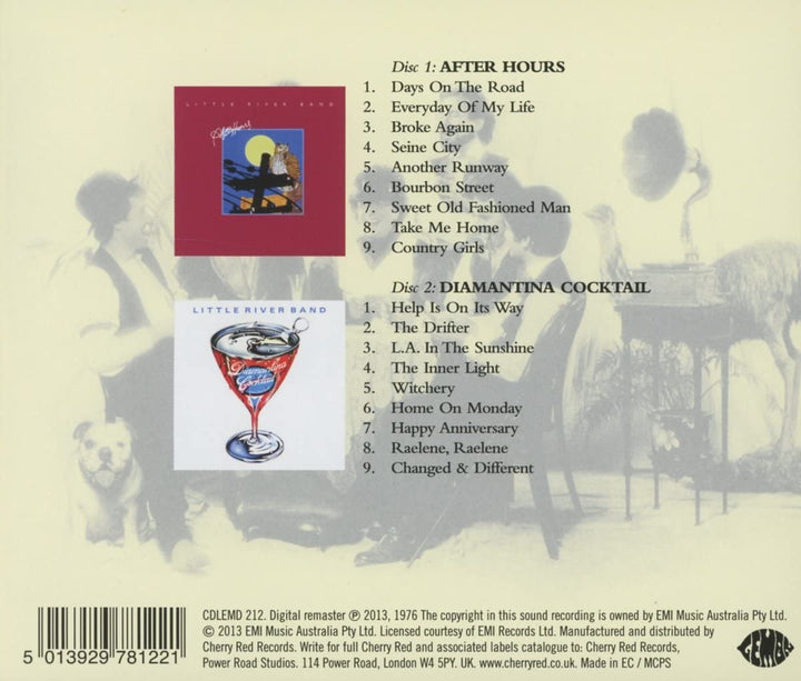 Little River Band - After Hours / Diamantina Cocktail [Audio CD]