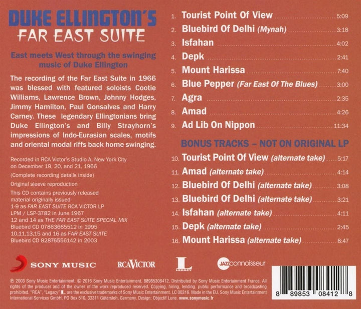 Far East Suite - Duke Ellington  [Audio CD]