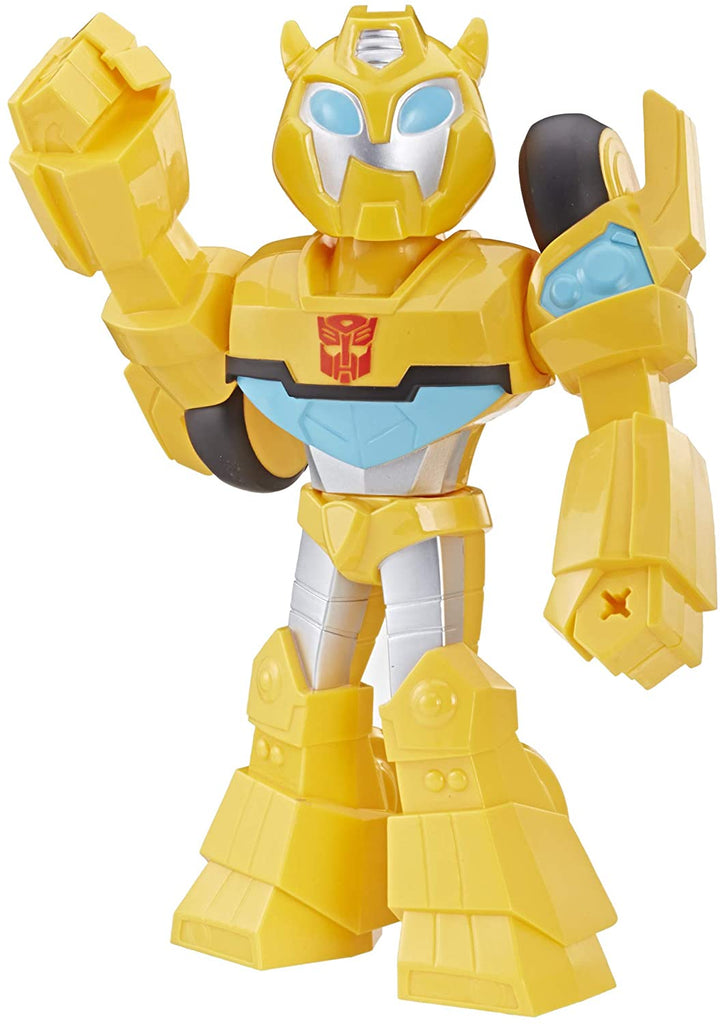 Playskool Heroes Transformers Rescue Bots Academy Mega Mighties Bumblebee 10-Zoll-Roboter-Actionfigur zum Sammeln, Spielzeug für Kinder ab 3 Jahren