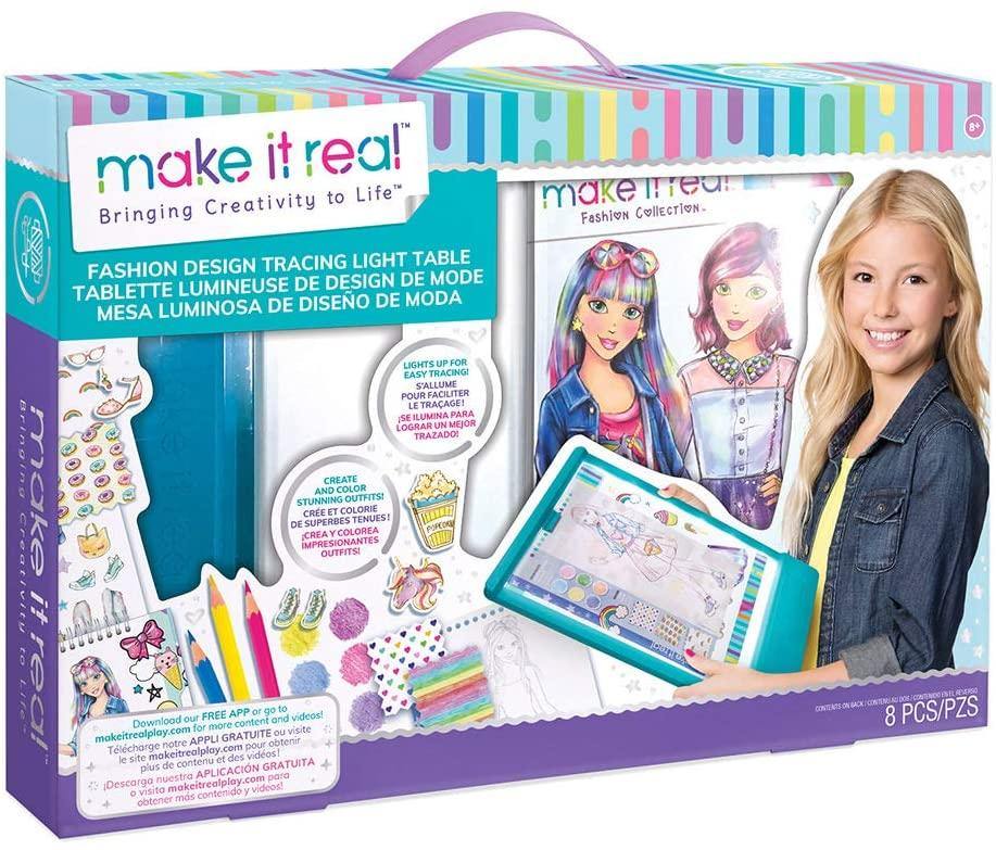 Make It Real Fashion Design Sketchbook Pastel Pop Inspirational Fashion Design - Yachew