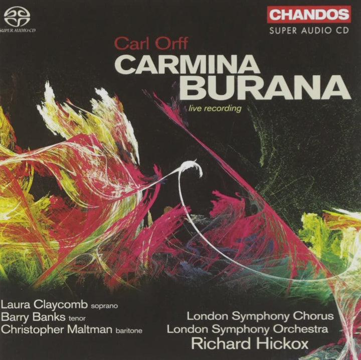 Orff: Carmina Burana [Audio CD]