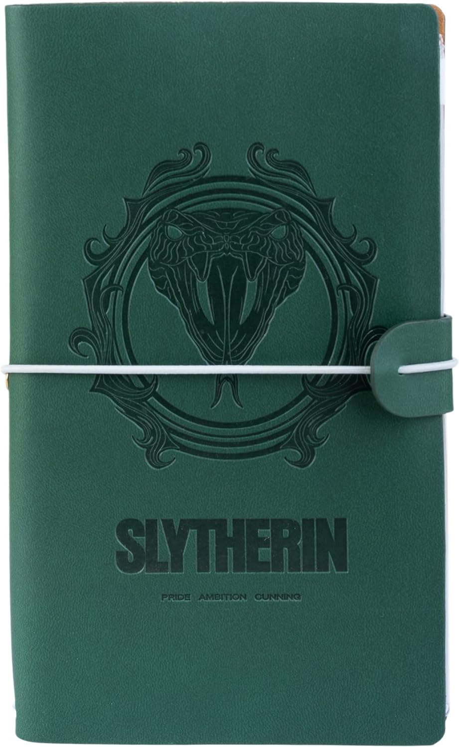 Official Harry Potter Slytherin Travel Journal - PU Leather Journal Notebook - D