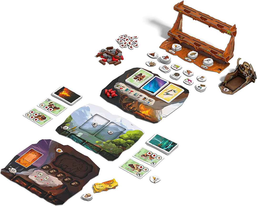 Z Man Games | Paleo | Board Game | Ages 10+ | 1-4 Players | 45-60 Minutes Playin