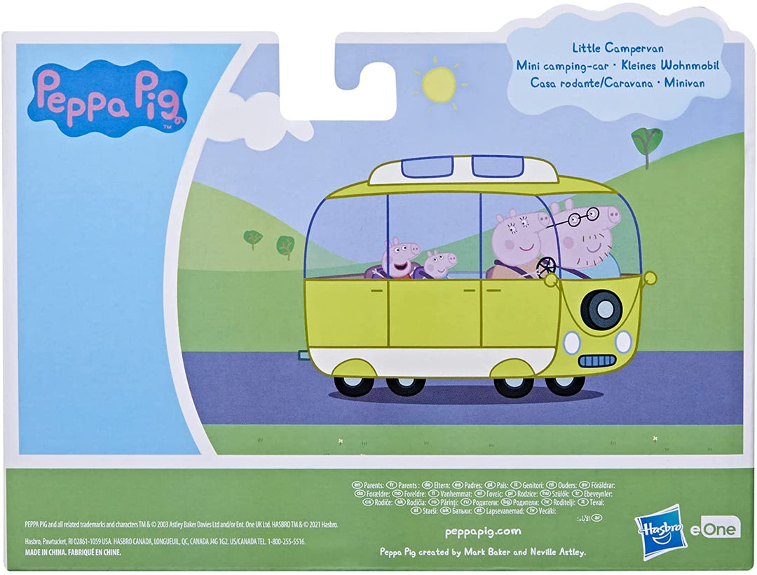 Peppa Pig Peppa's Adventures Little Campervan, with 7.5cm Peppa Pig Figure, Insp